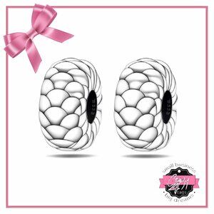 PAIR • Scales Clip Charms - S925